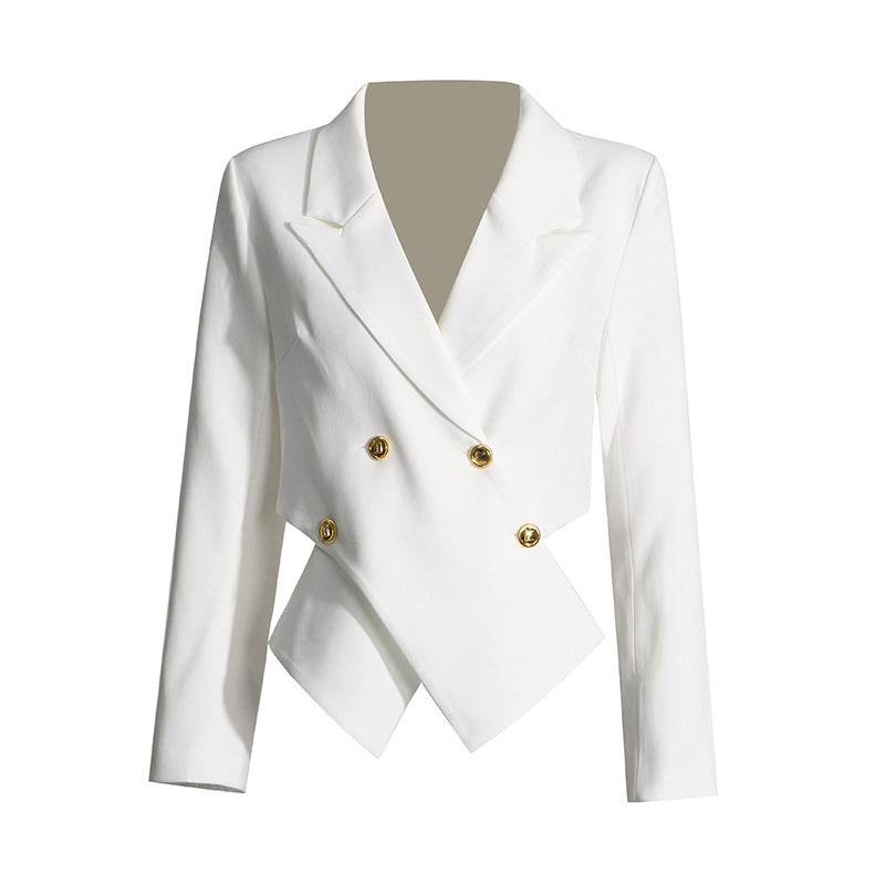 Elegant Elegant Style Long Sleeve Small Suit - Velora