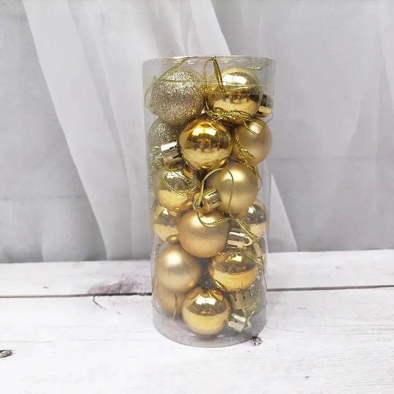 Christmas Decoration Shiny Matte Christmas Ball - Velora