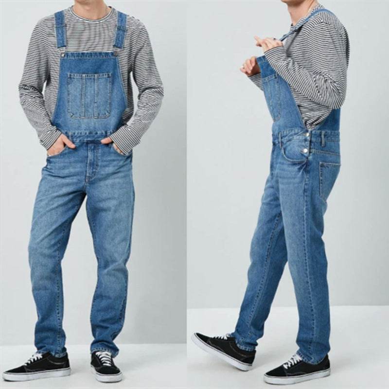 Men's denim Jeans Jumper overalls - Velora