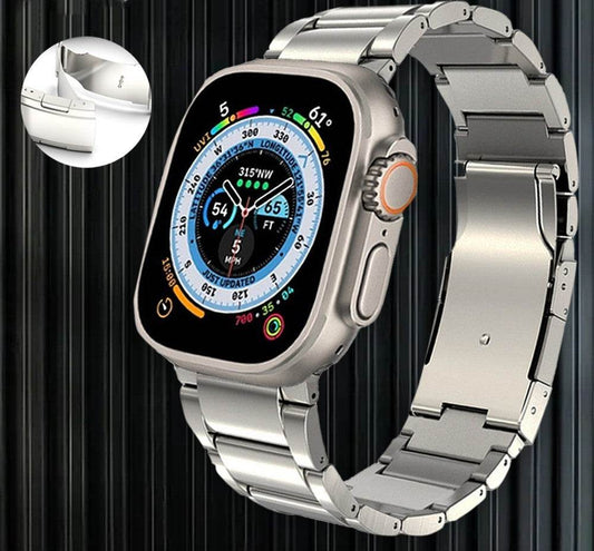 Advanced Titanium Replacement Watch Strap Titanium Chain Watch band