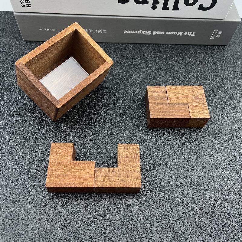 Einstein Lock Wooden Puzzle International Braised Brain Decompression - Velora
