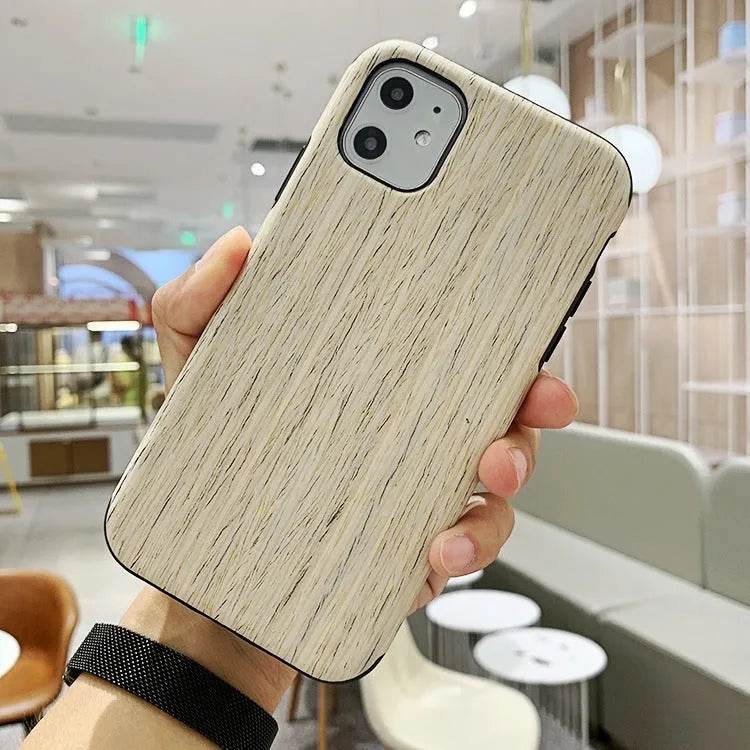 Simple Bamboo Wooden iphone Protective case Unisex - Velora