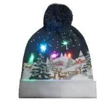 LED Light Christmas  Beanies