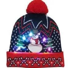 LED Light Christmas  Beanies