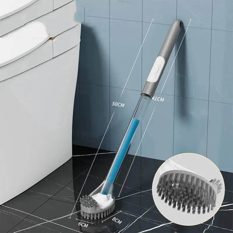 Household Sturdy Bristle strong silicone Toilet brush - Velora