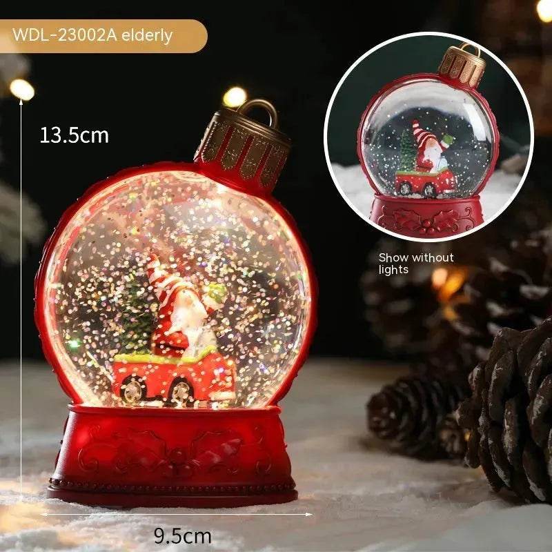 Christmas Holiday Decorations Hanging Luminous Simulation Light LED Decoration Scene Layout Flame Light Home Decor - Velora