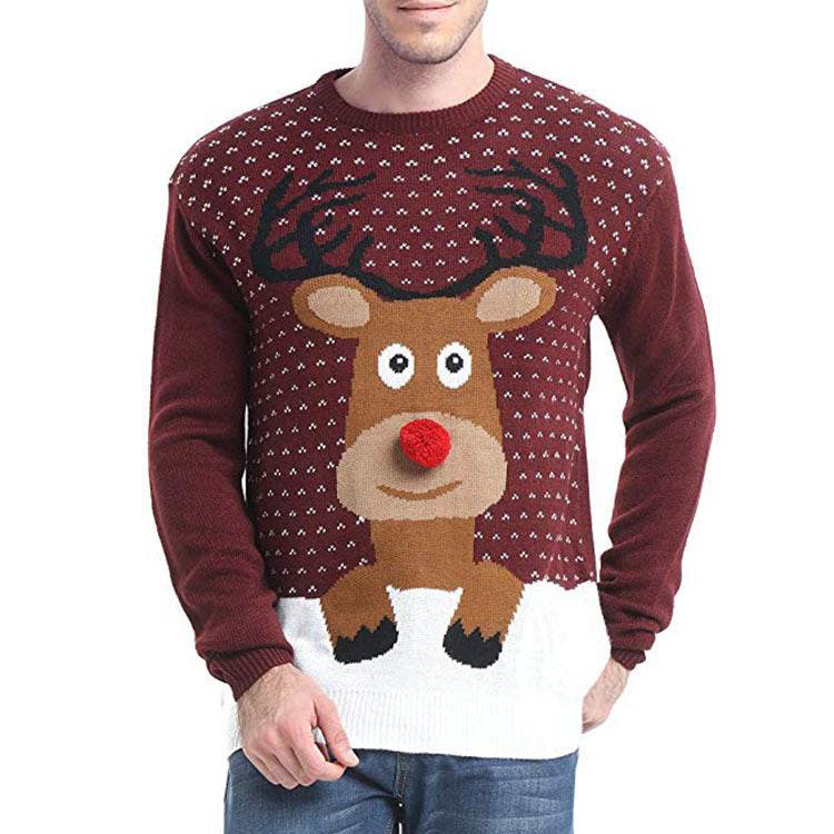 Sweater European and American acrylic sweater - Velora