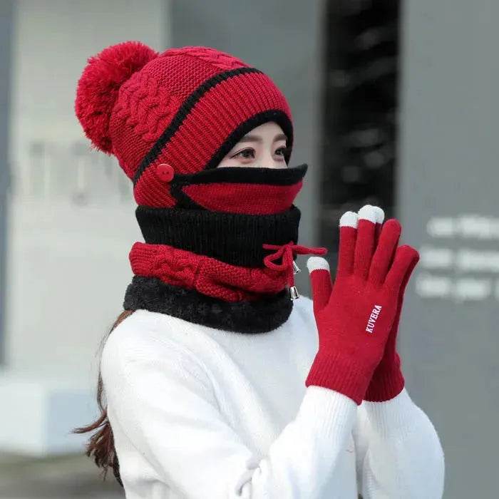 Buy Full Face winter cover knitted mask balaclavas for cold weathers - Velora