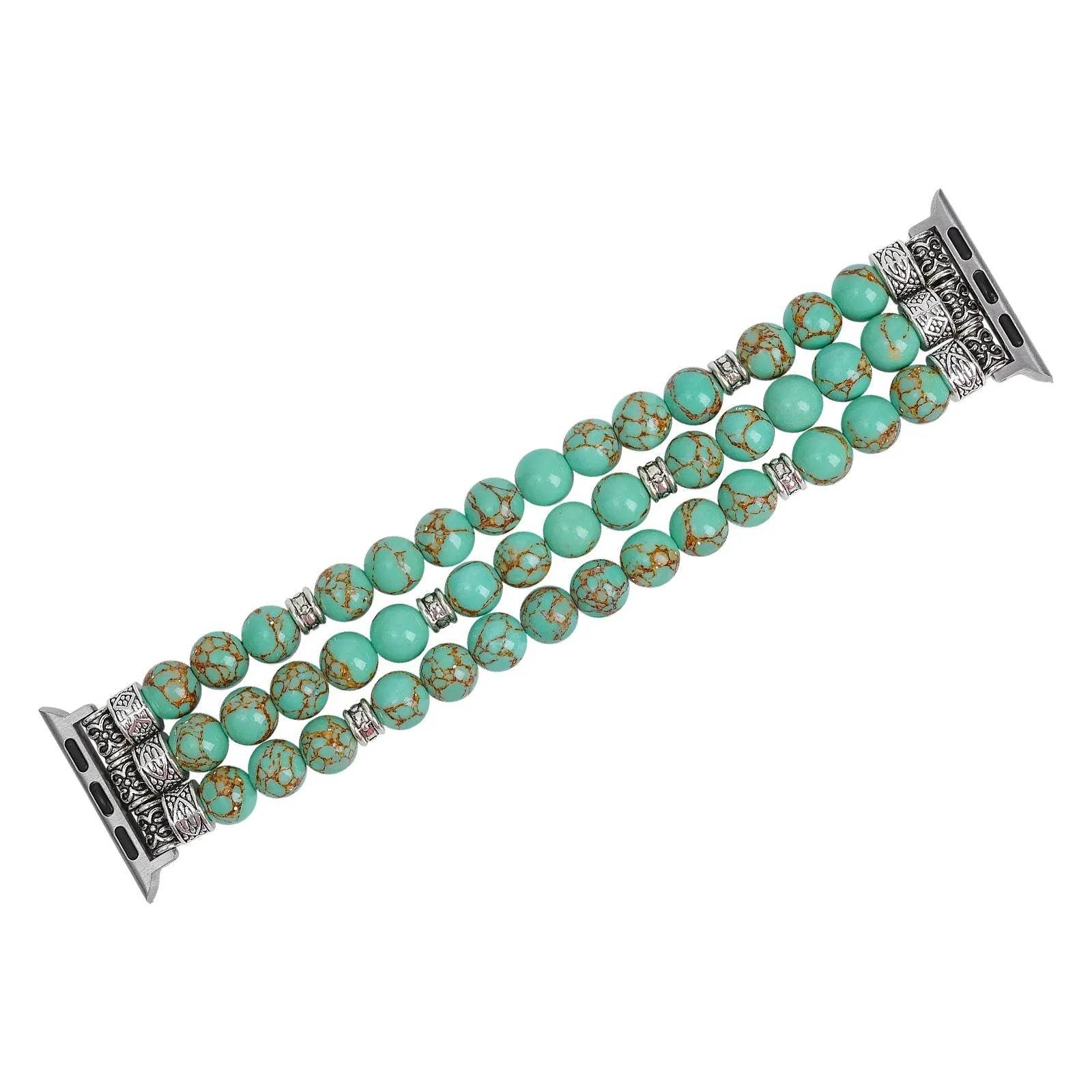 Beaded Bracelet Smart Phone Watch Strap for women - Velora