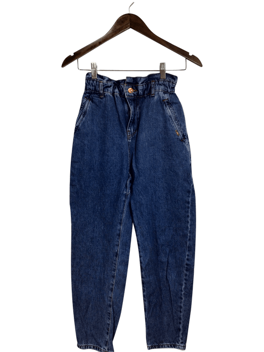 ZARA Regular fit Straight-legged Jeans in Blue - 0 - Velora