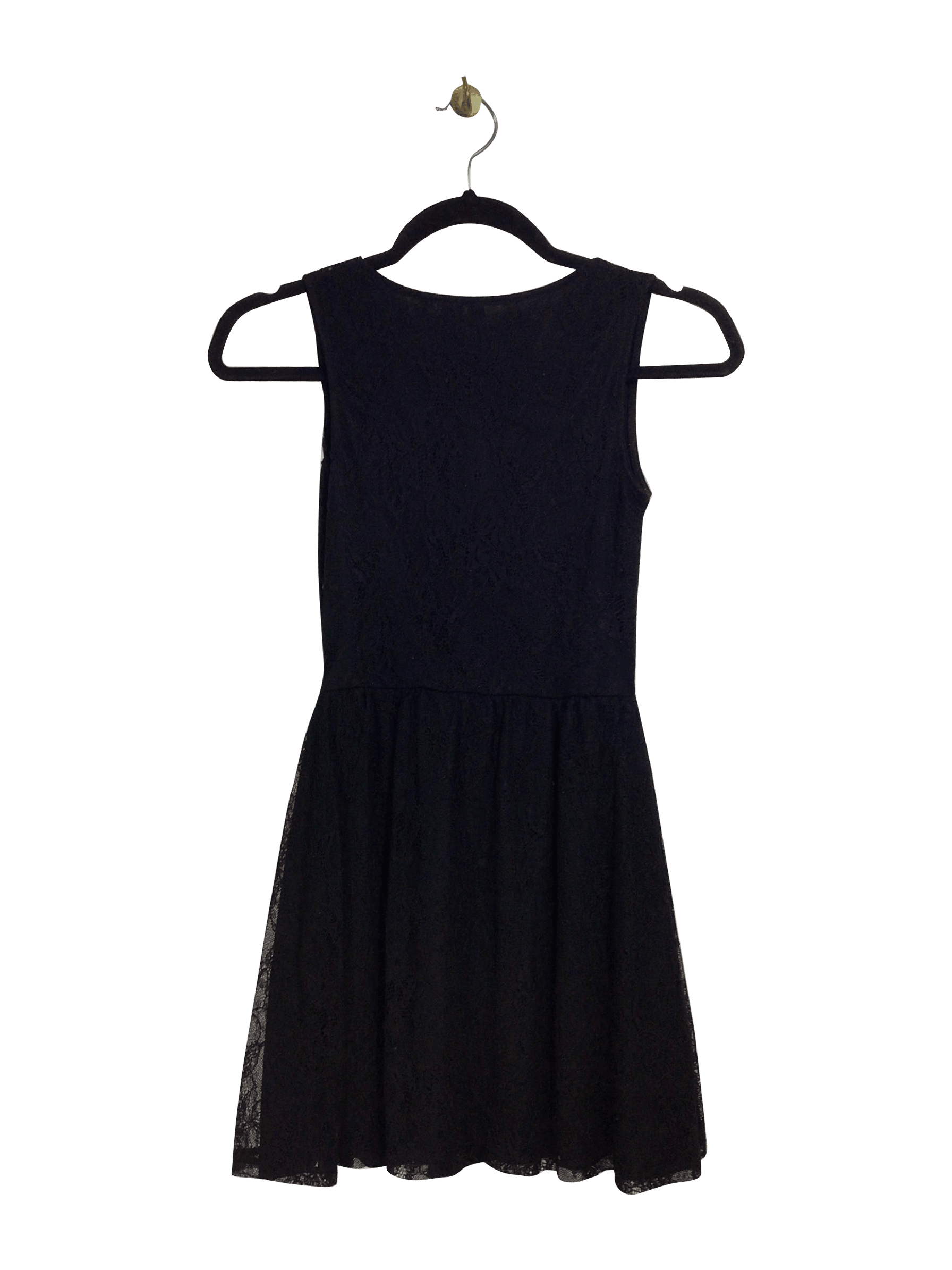 H&M Regular fit Shift Dress in Black - XS - Velora