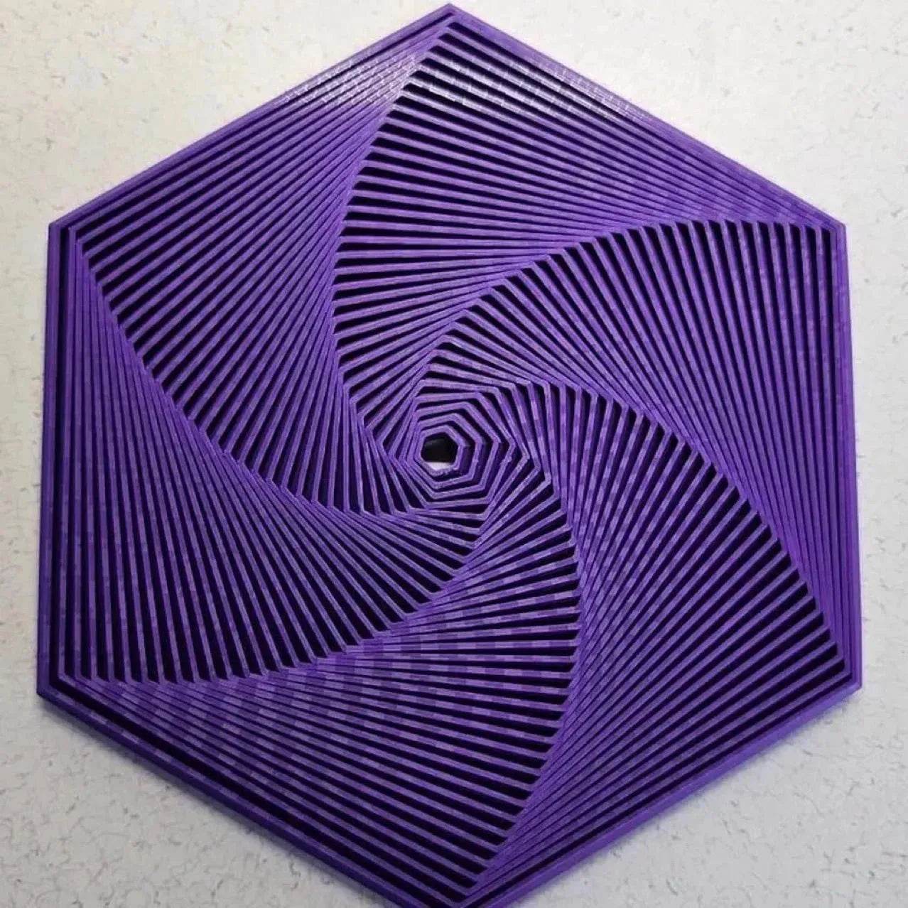 Hexagon Fidget Toy 3D Printing Toy - Velora