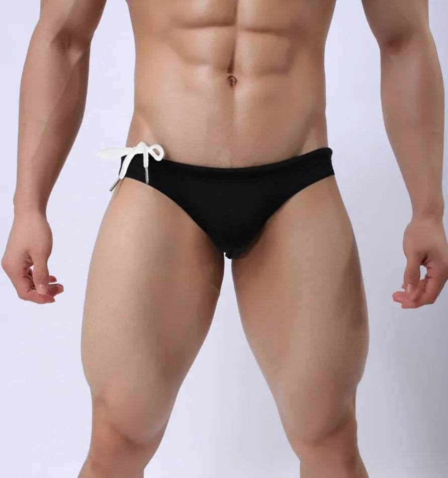 Spandex Swimming trunk briefs men panties underwear