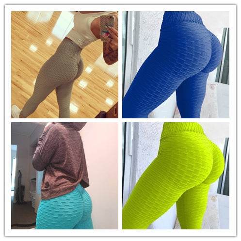 Booty Lifting Anti Cellulite Scrunch Leggings Without Pocket - Velora