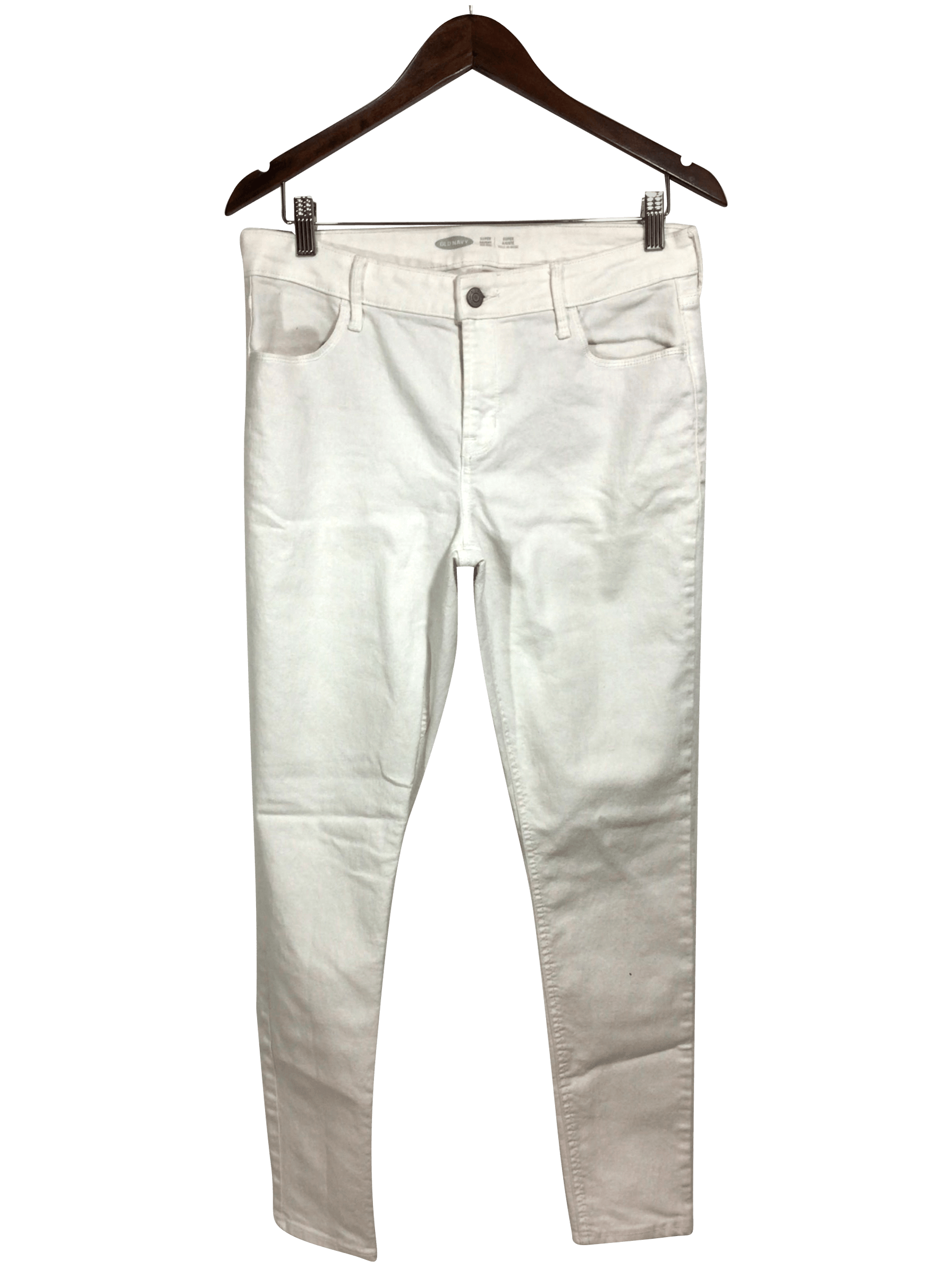 OLD NAVY Regular fit Straight-legged Jeans in White - 12 - Velora