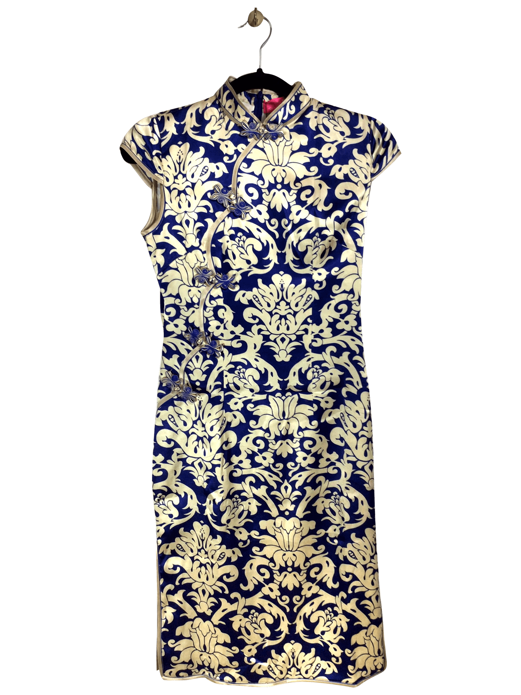 UNBRANDED Regular fit Midi Dress in Blue - S - Velora