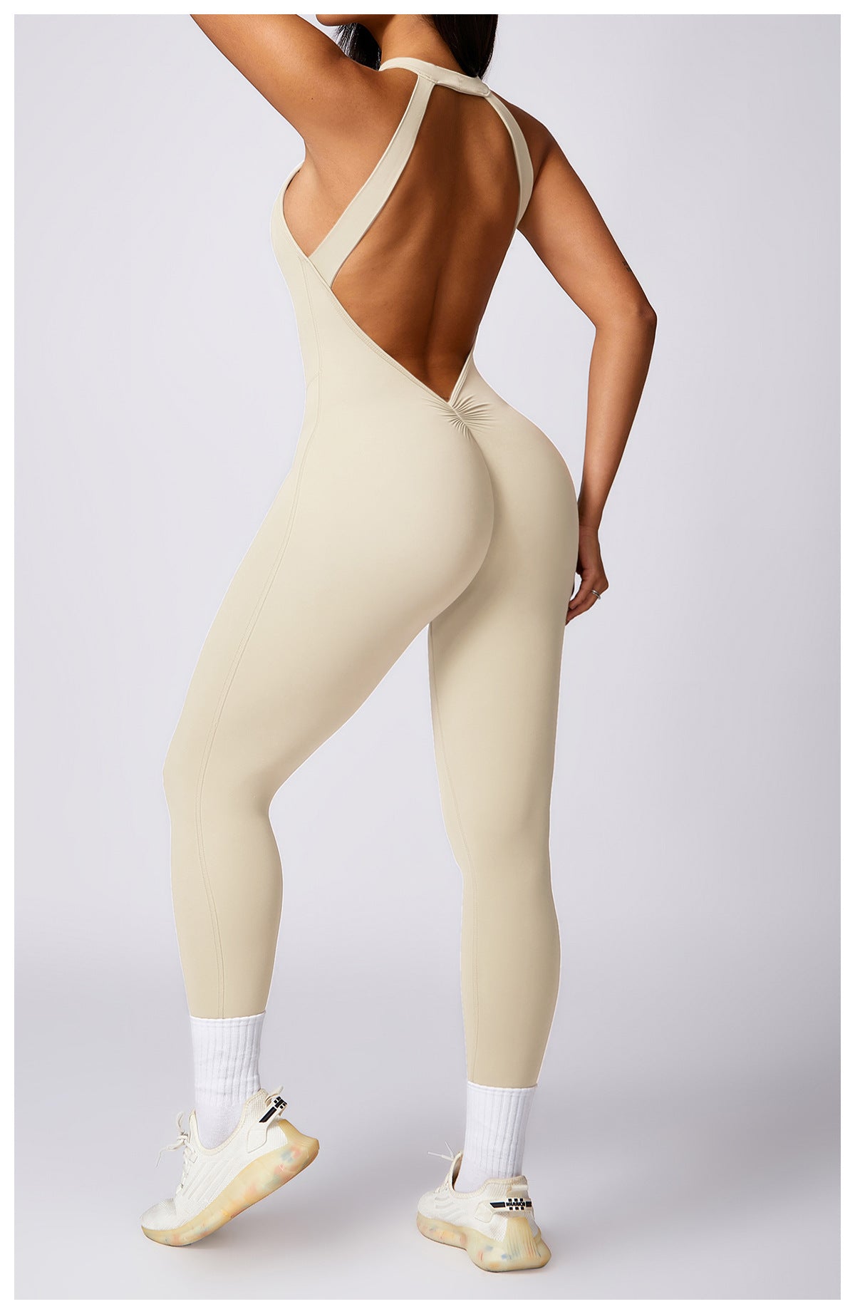 Unitard Jumpsuit Workout Fitness Gym Jumpsuit Athleisure wear - Velora
