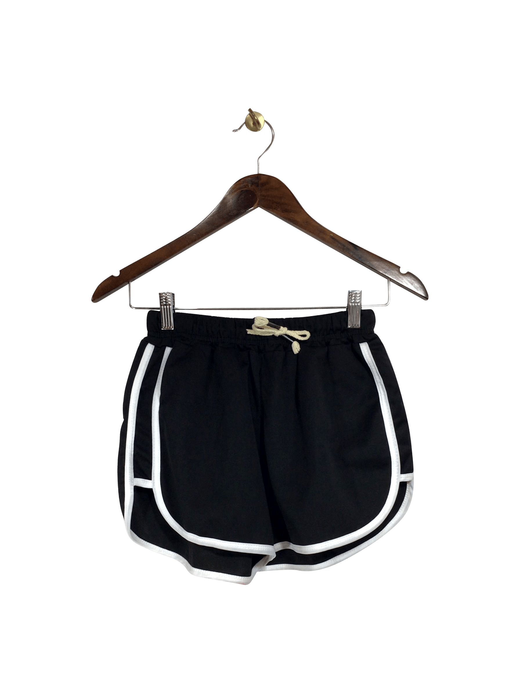 UNBRANDED Regular fit Activewear Short in Black - XS - Velora