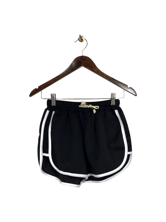 UNBRANDED Regular fit Activewear Short in Black - XS - Velora