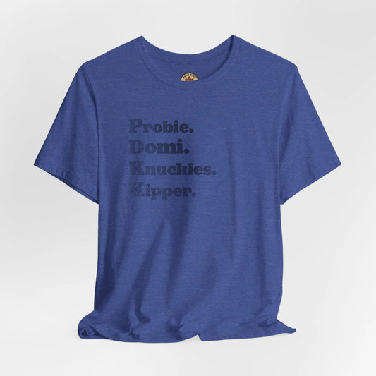 Probie Domi Knuckles Kipper T-Shirt - NHL Hockey Fighters - Maple Stick Hockey Co. - True Fan Maple Stick Hockey Co.