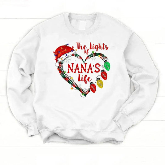 Christmas Sweatshirt White Sweater - Velora