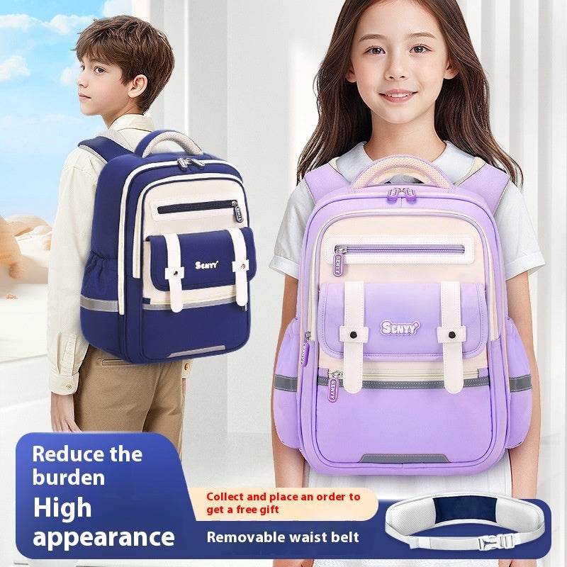 Cloud Style Kids Backpack – Primary School Unisex Bag - Velora