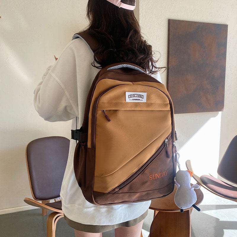 College Large Capacity Lightweight Girls Backpack for School - Velora