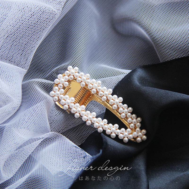 Rhinestone Bling hair clip women