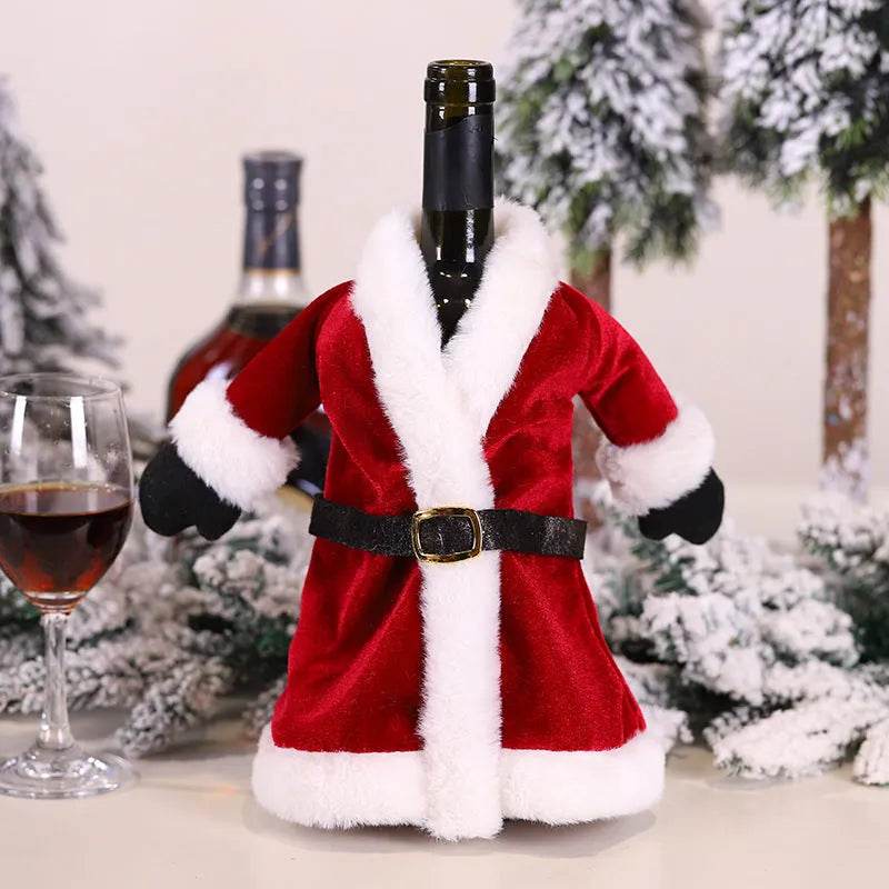 Christmas Decorations Christmas Wine Bottle Socks - Velora