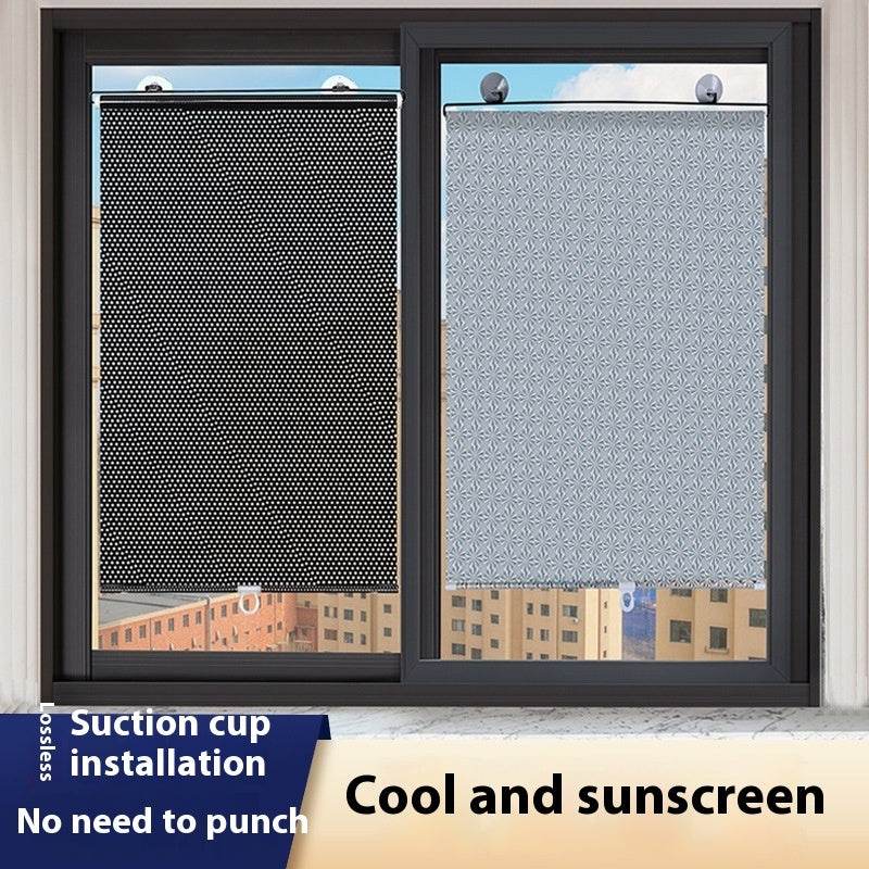 Household Window Sun Protection Punch-free Shading Balcony Shutter - Velora