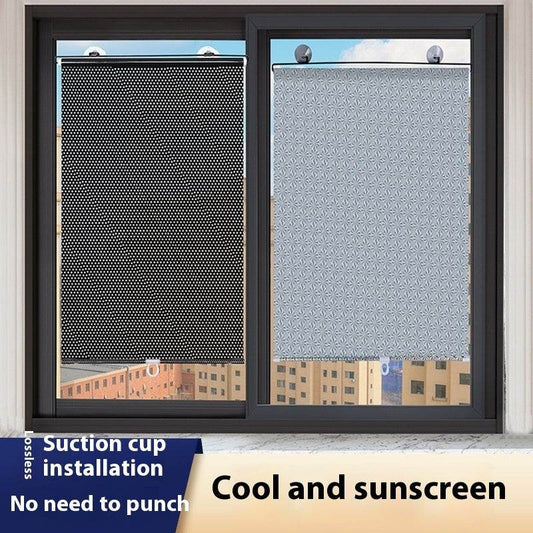 Household Window Sun Protection Punch-free Shading Balcony Shutter - Velora