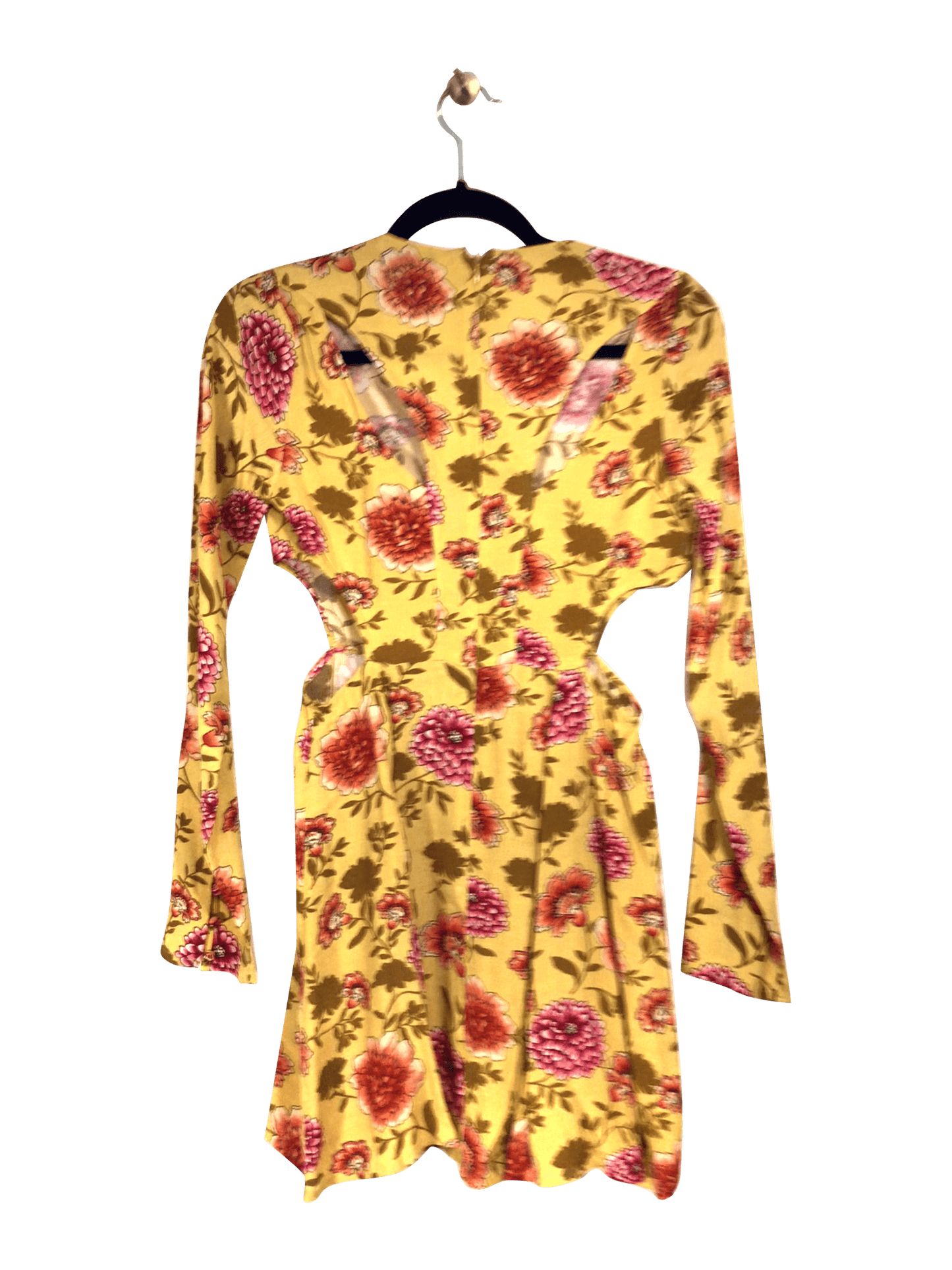 FOREVER 21 Wrap Dress Regular fit in Yellow - S - Velora