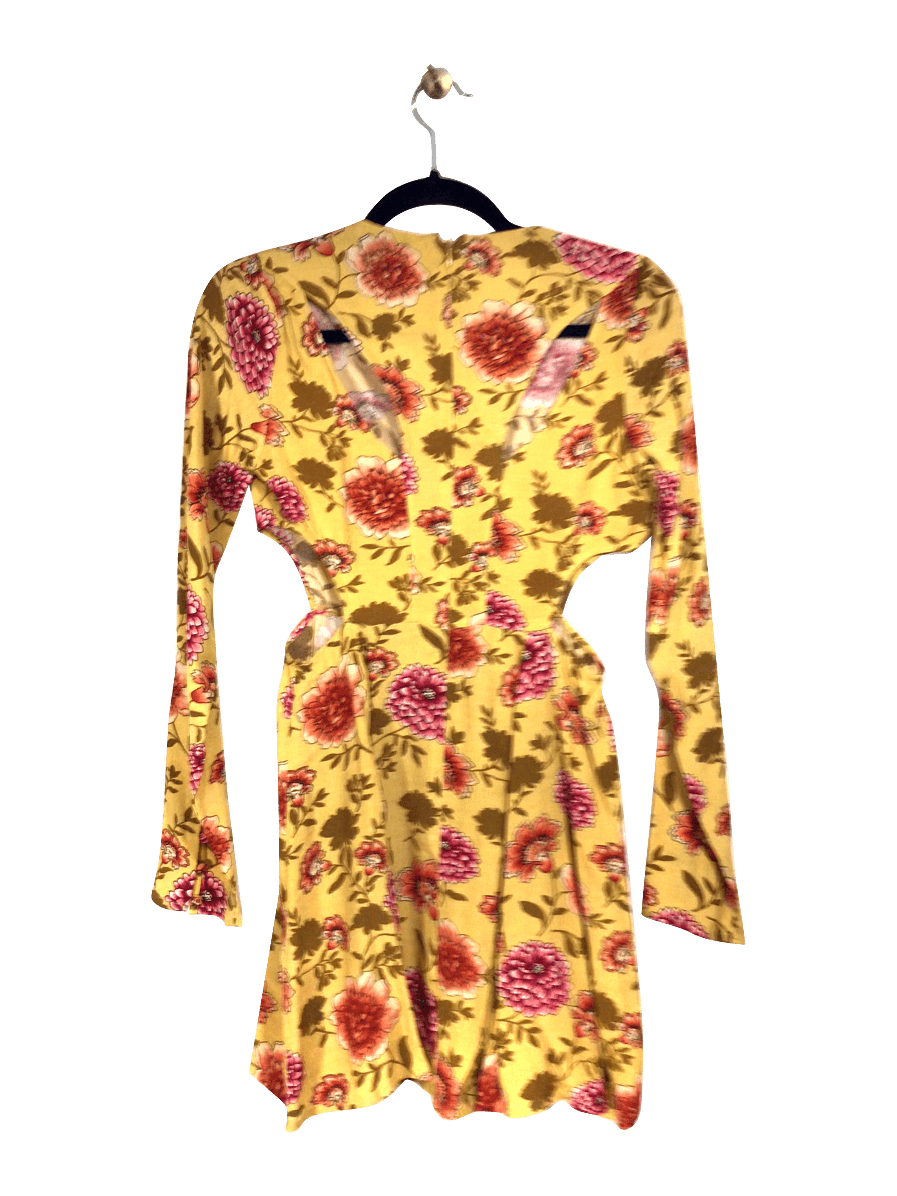 FOREVER 21 Wrap Dress Regular fit in Yellow - S - Velora