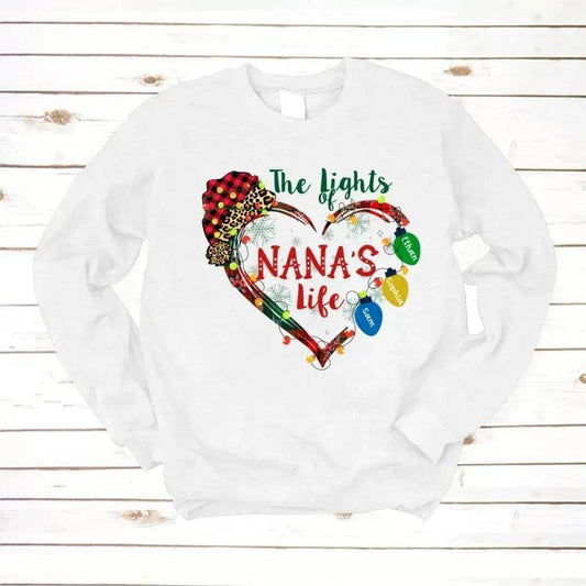 Christmas Sweatshirt White Sweater - Velora