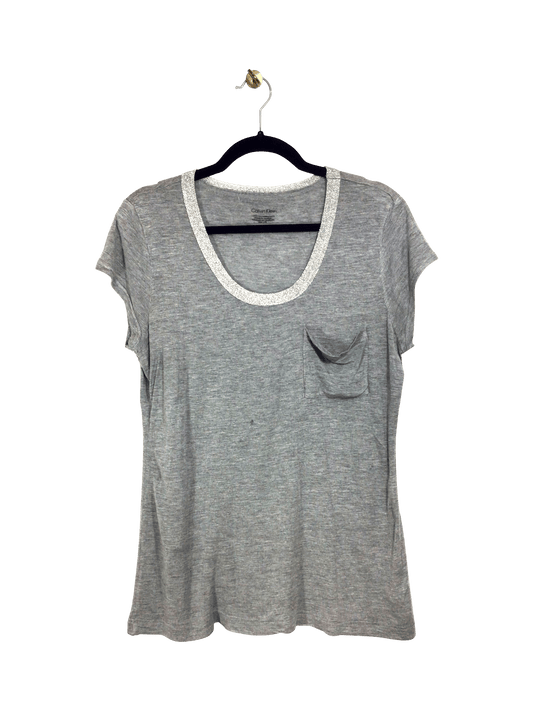 CALVIN KLEIN T-shirt Regular fit in Gray - L - Velora