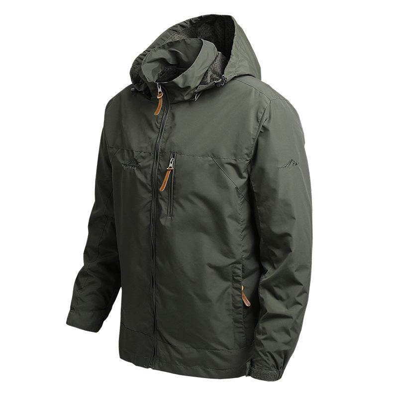 Mountaineering Windbreaker Outdoor Sports Jacket Men - Velora