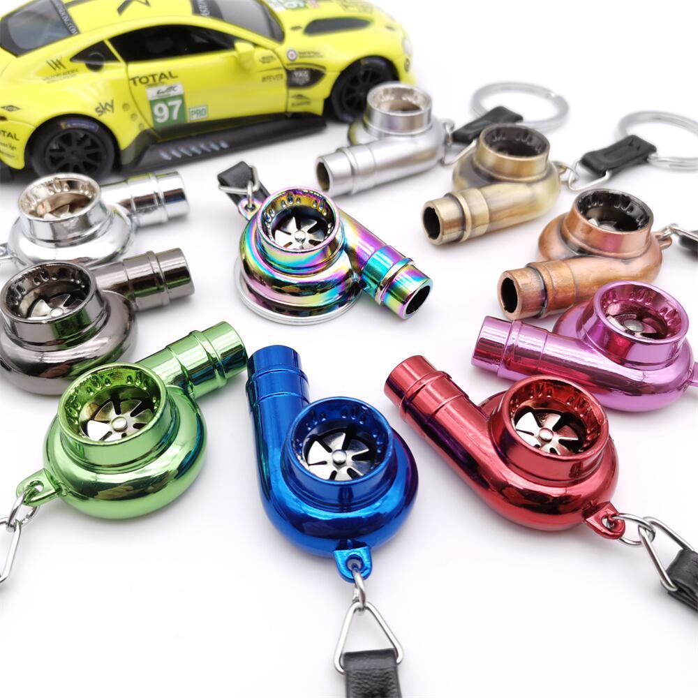 Car Turbo Whistle Modeling Simulation Alloy Metal Keychains