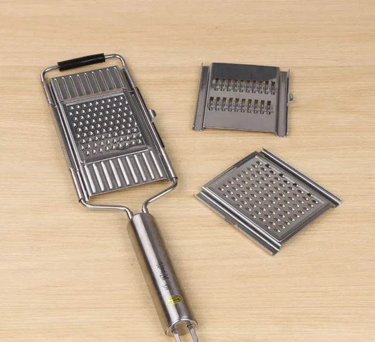 Stainless Steel Grater, Vegetable And Fruit Slicer, Peeler - Velora