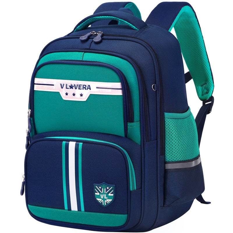 Primary School Backpack – Grades 1–6, Waterproof & Large - Velora