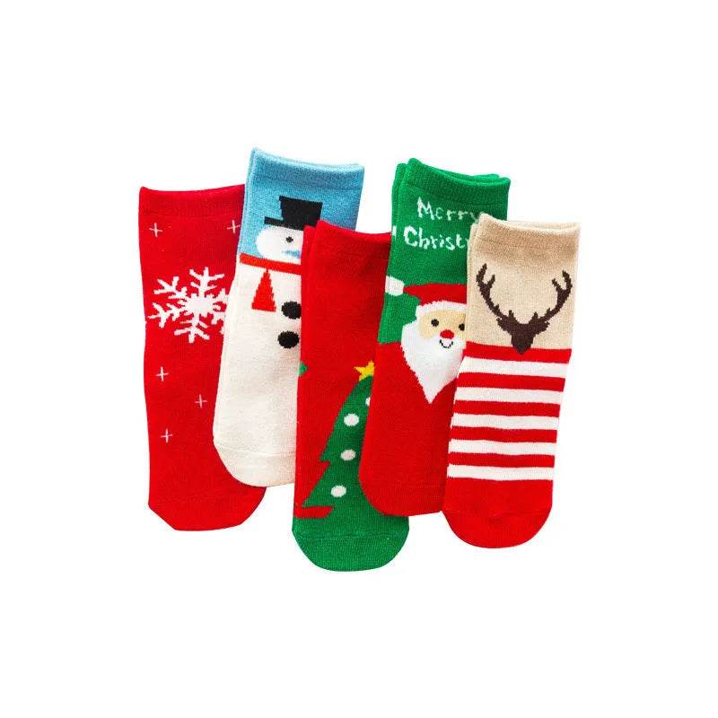 Children's Fashion Simple Mid-calf Christmas Stockings - Velora