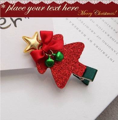 Mori Style Deer Hairpin A Pair Of Hairclips Children's Cute Christmas Headband - Velora