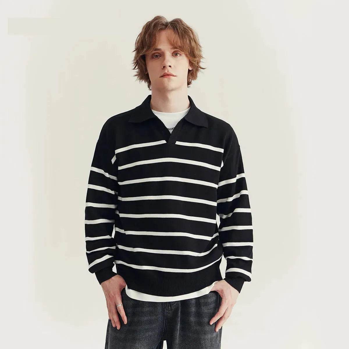 High School Teens Casual Pullover tops sweater for men - Velora