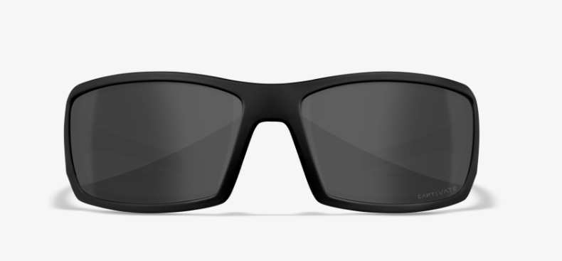 Wiley X Twisted Sunglasses Alternative Fit with Captivate Polarized Grey Lenses - Velora