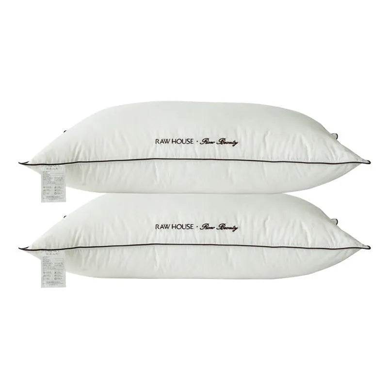 Single Core Pillow Household Neck Protector Soft And Breathable - Velora