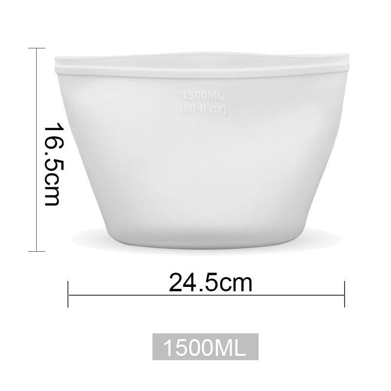 Silicone Food Storage Bag reusable freezer bags - Velora