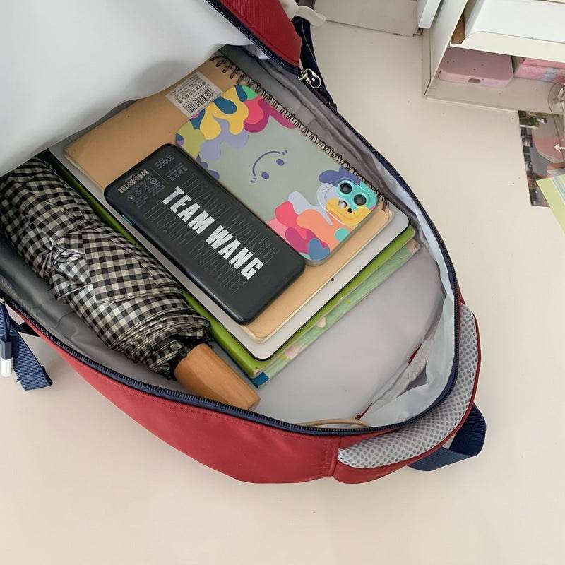 College Style Backpack Student Leisure Travel Large Capacity Backpack - Velora