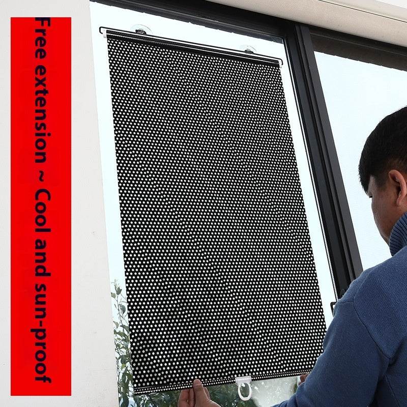 Household Window Sun Protection Punch-free Shading Balcony Shutter - Velora