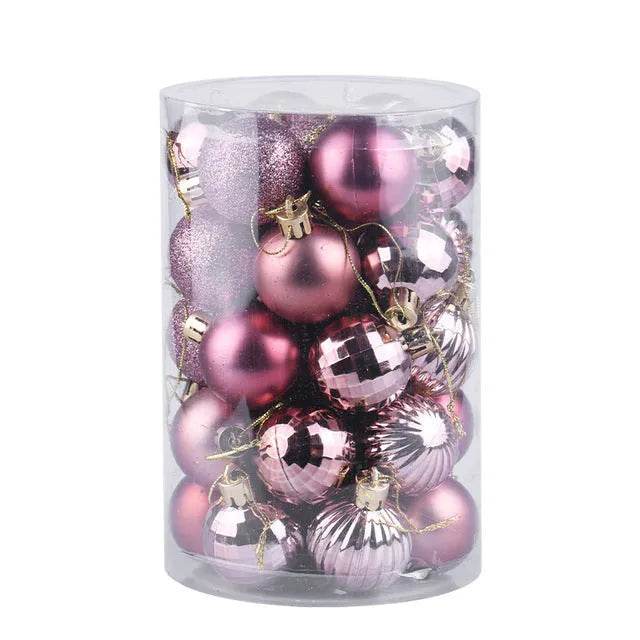 34 Christmas Ball Set 4cm Christmas Ornaments - Velora