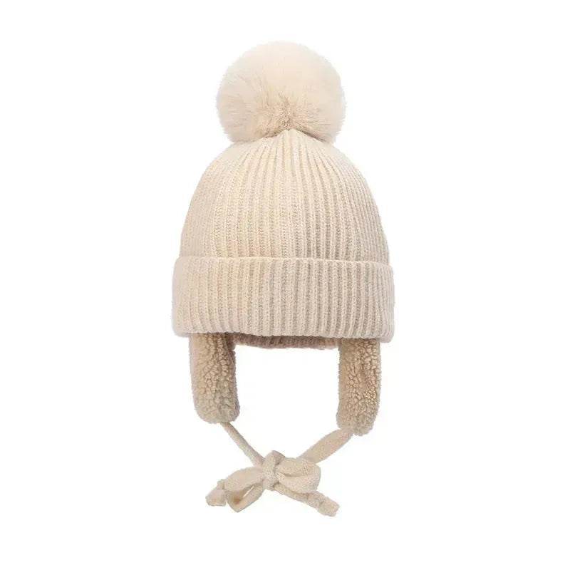Autumn And Winter Children's Cute Knitting Wool Hat Winter - Velora
