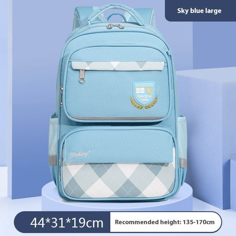 Boys Burden Relief Spine Protection Children's Schoolbag - Velora
